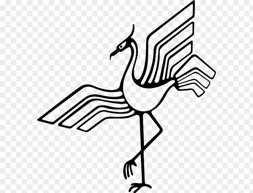 Bird Emblem Clip Art PNG