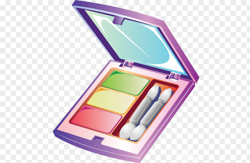 Pillow Cosmetics Eye Shadow Make-up Case PNG