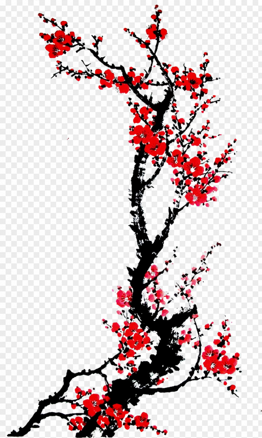 Plant Stem Flower Tree Red Branch Woody PNG