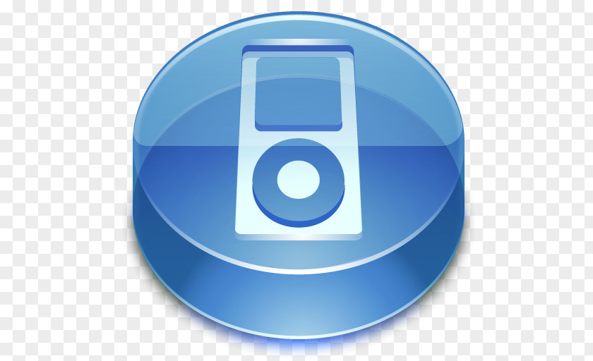 Blue Apple IPod Icon Shuffle PNG