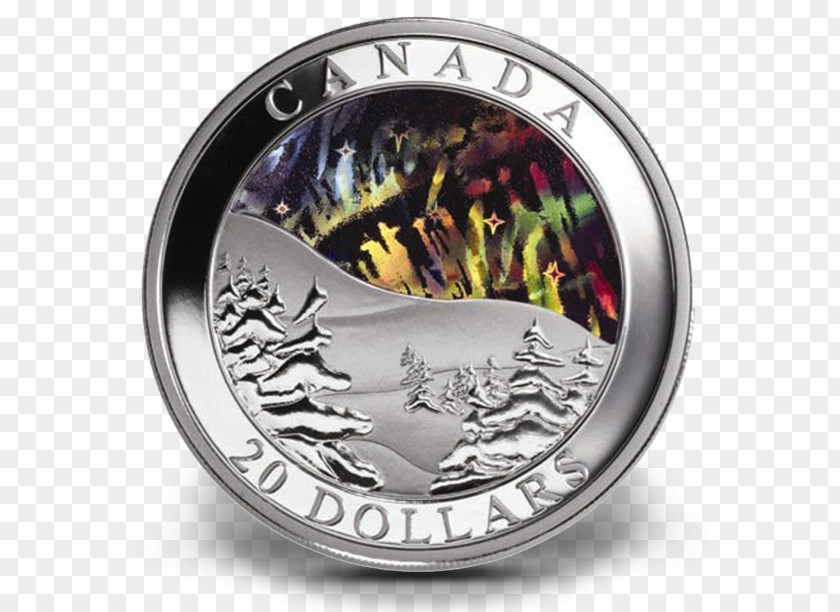 Coin Silver Royal Canadian Mint Numismatics PNG