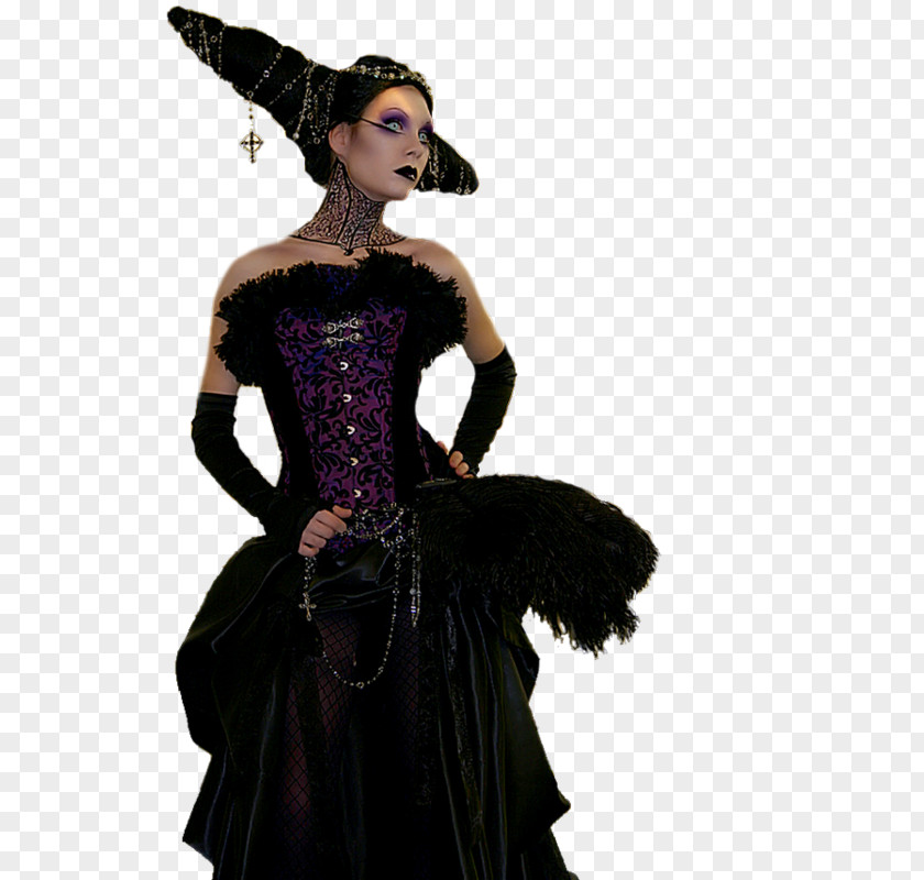 Costume Gothic Fashion Et Tu Me Diras France Halloween PNG