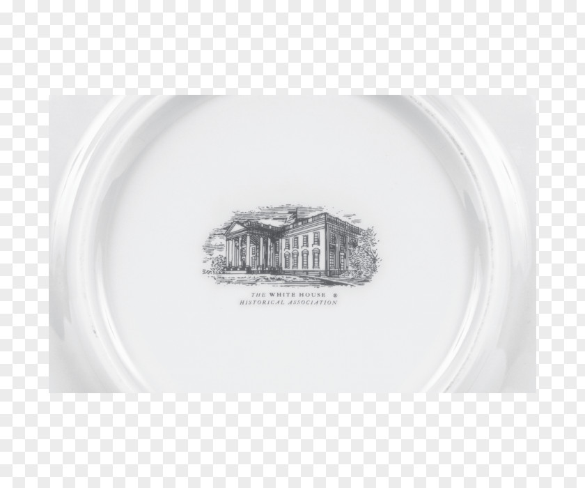 Dishes Set Silver Brand Oval PNG