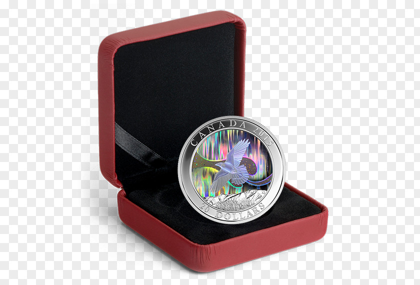 Hologram Canada Coin Royal Canadian Mint Silver Maple Leaf Gold PNG