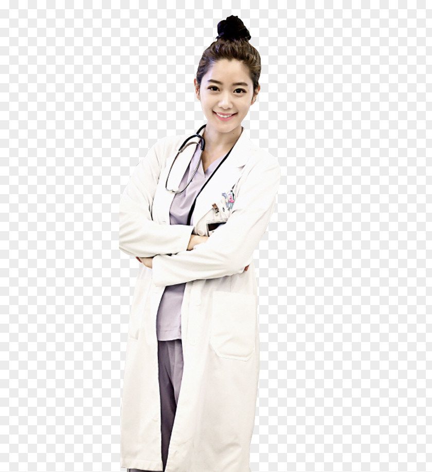 Korean Girls Physician Emergency Couple Lab Coats Nurse Stethoscope PNG