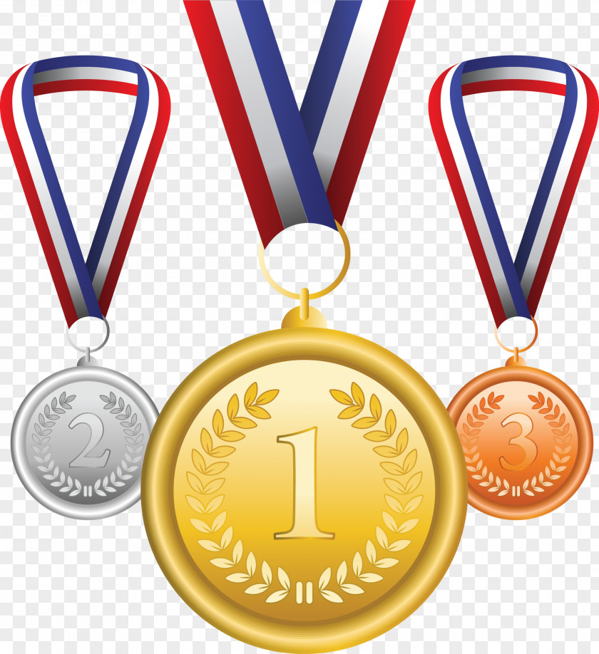 Medals Gold Medal Olympic Bronze Clip Art PNG