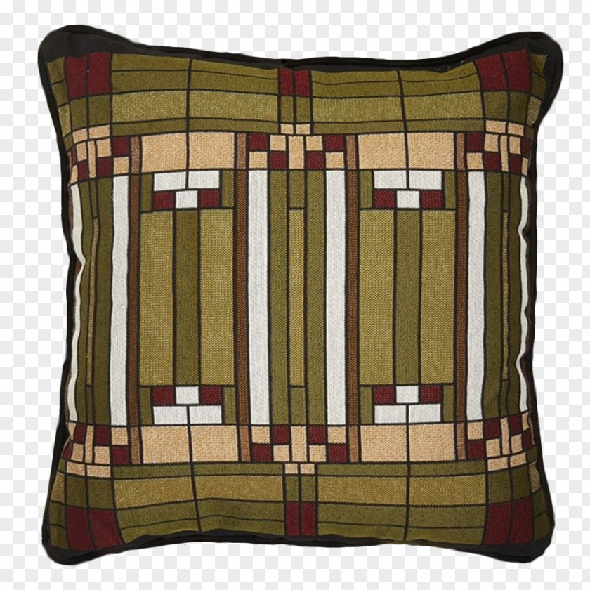 Pillows Christmas Hand Painting Throw Cushion Window Frank Lloyd Wright Home And Studio PNG