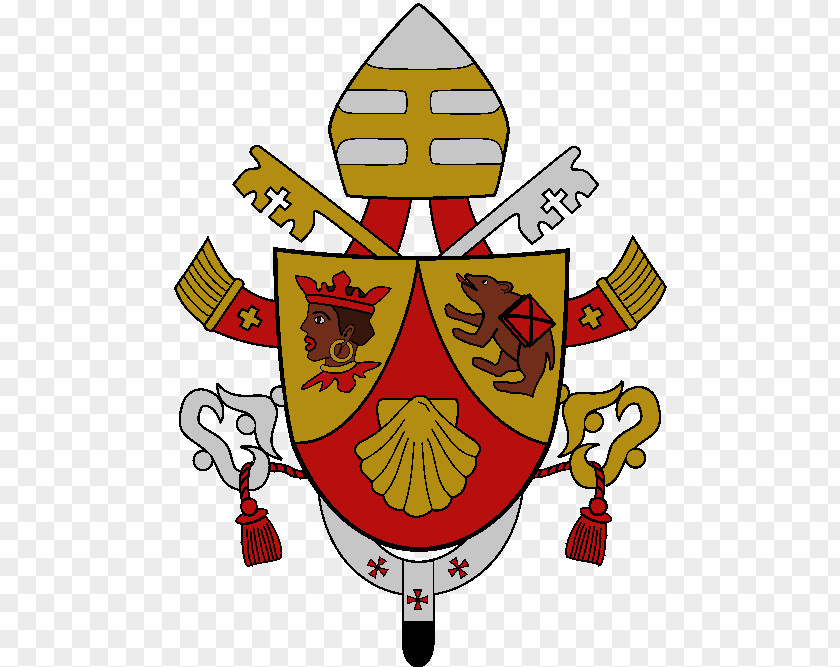 Symbol Coat Of Arms Pope Benedict XVI Crest Papal Coats Mitre PNG