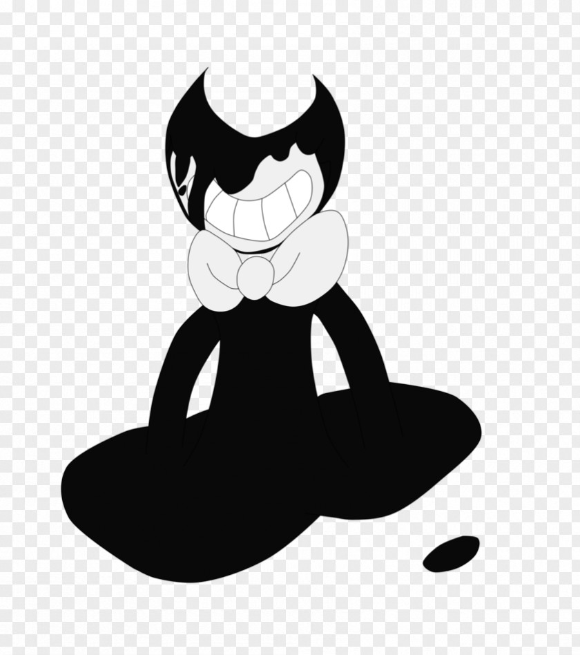 Bendy And The Ink Machine Cat Art TheMeatly Games PNG