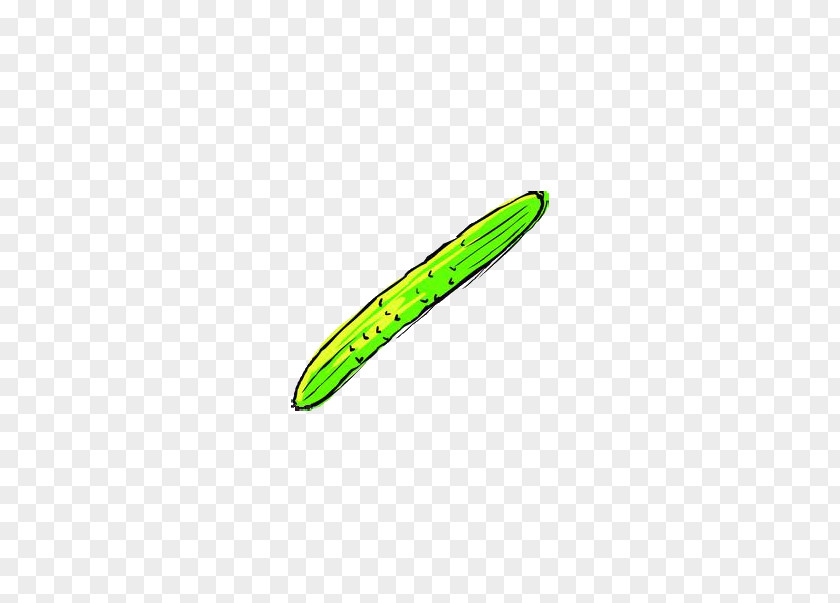 Cartoon Cucumber Vegetable PNG