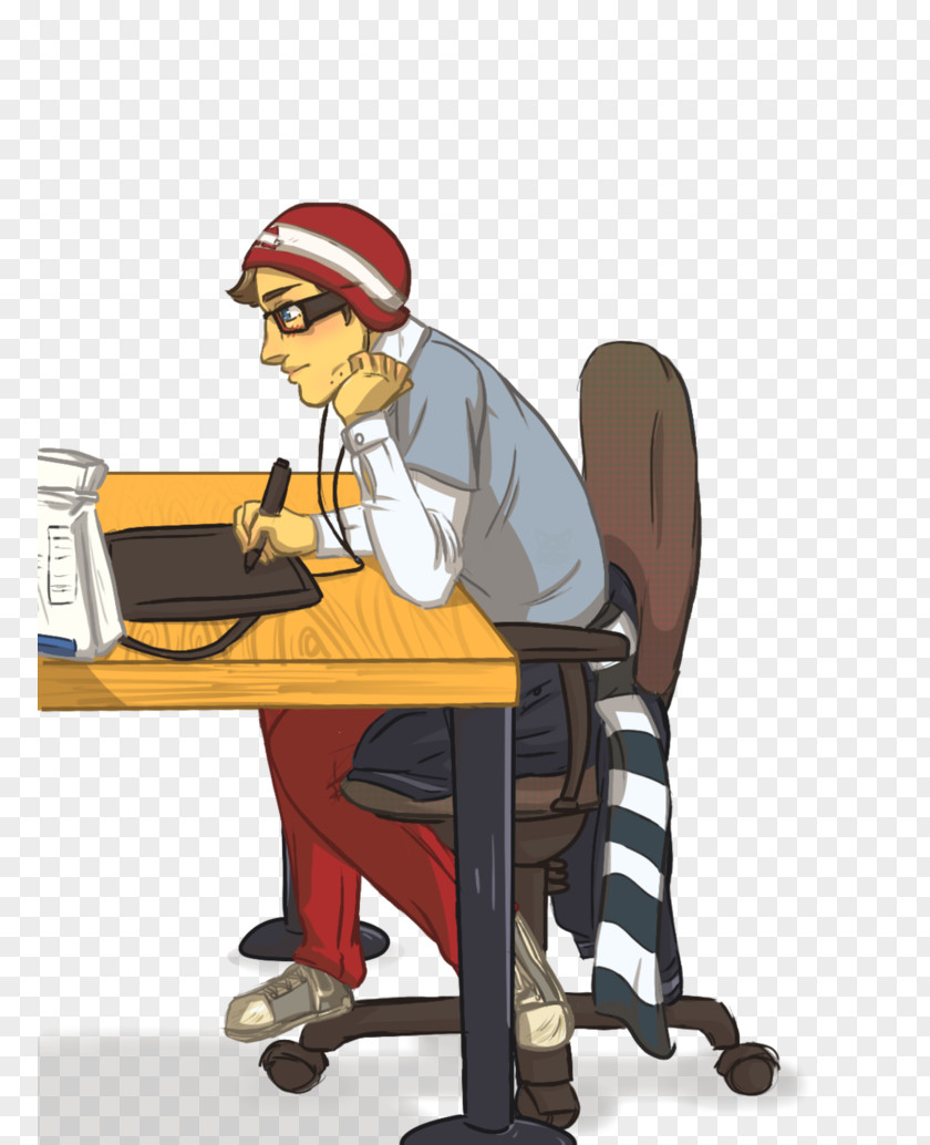 Chair Illustration Human Behavior Cartoon Sitting PNG