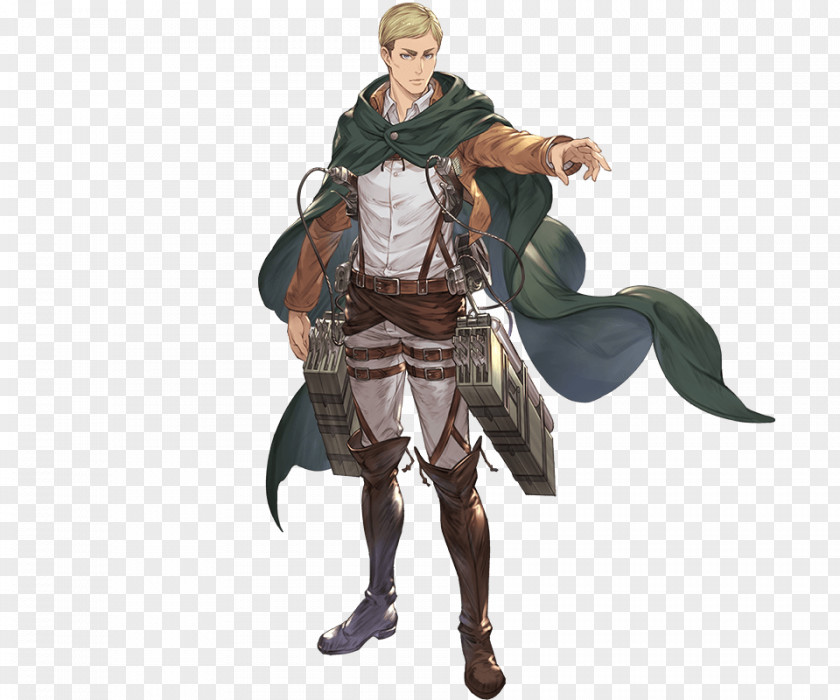 Sessions(npc Granblue Fantasy Eren Yeager Attack On Titan Mikasa Ackerman Armin Arlert PNG