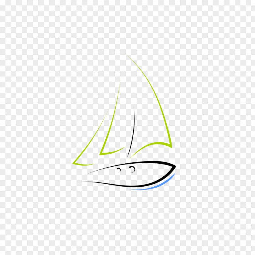 Yacht Line Art Logo Brand Clip PNG