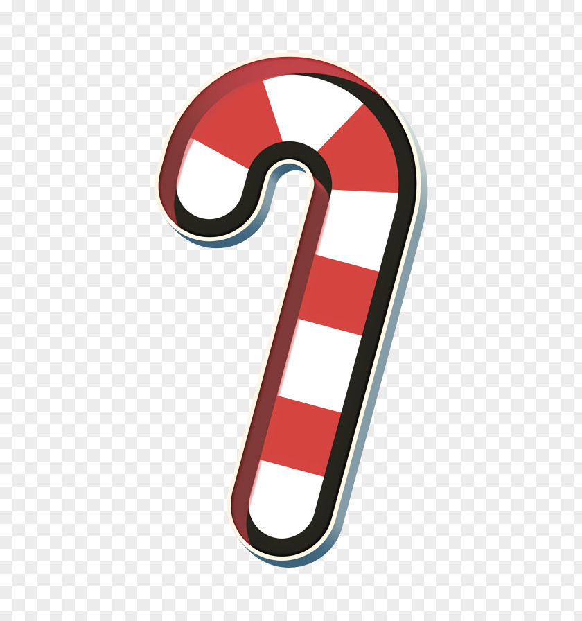 Christmas Candy Cane Icon PNG