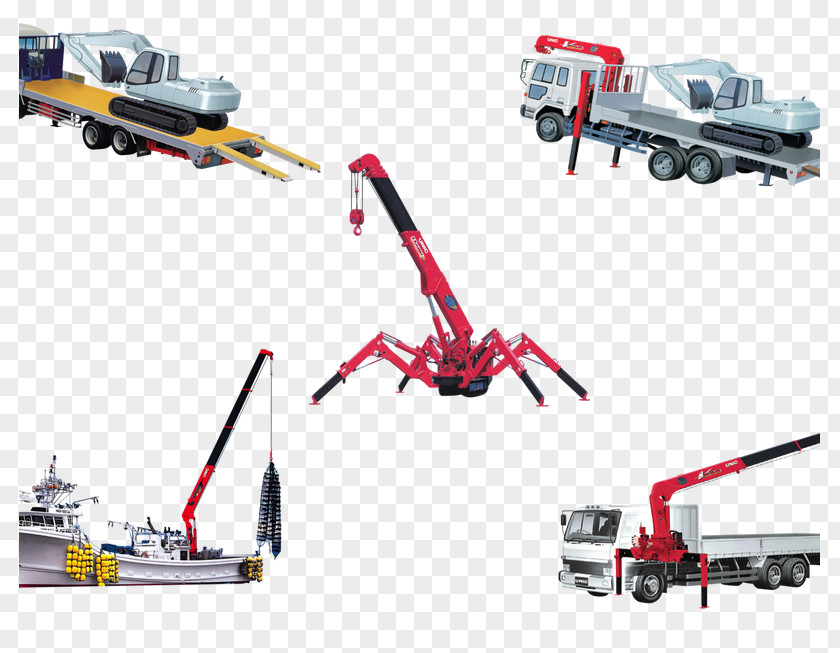 Crane Mobile Motor Vehicle Heavy Machinery AP Rentals PNG