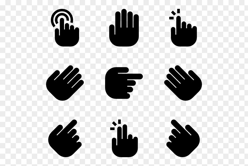 Gestures Collection Finger Gesture Hand PNG