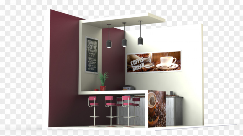 Coffee Corner Shelf Interior Design Services PNG