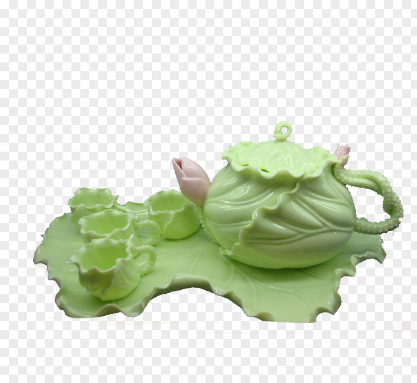 Jade Tea Teapot Teaware Download PNG