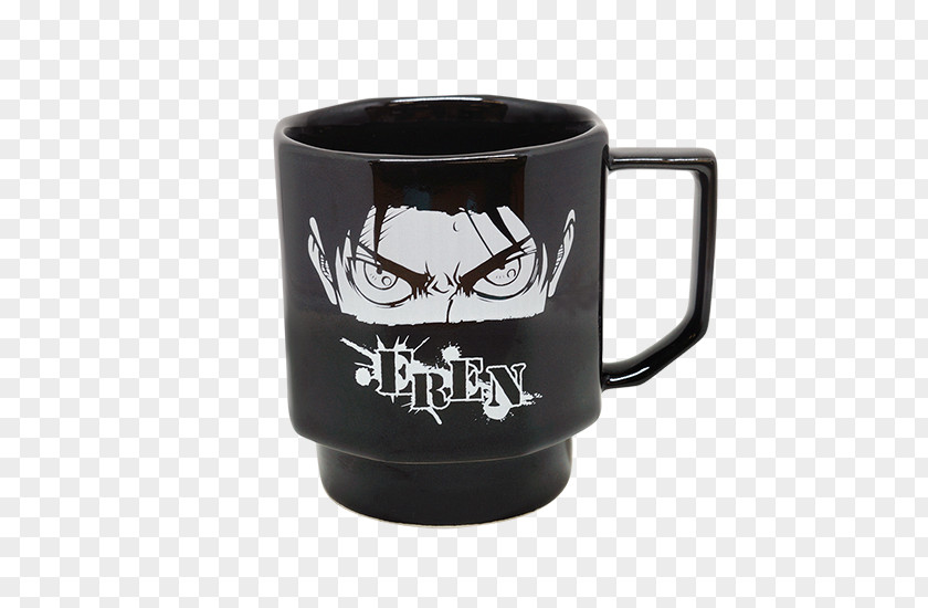 Mug Hasami Ware Coffee Cup Eren Yeager PNG