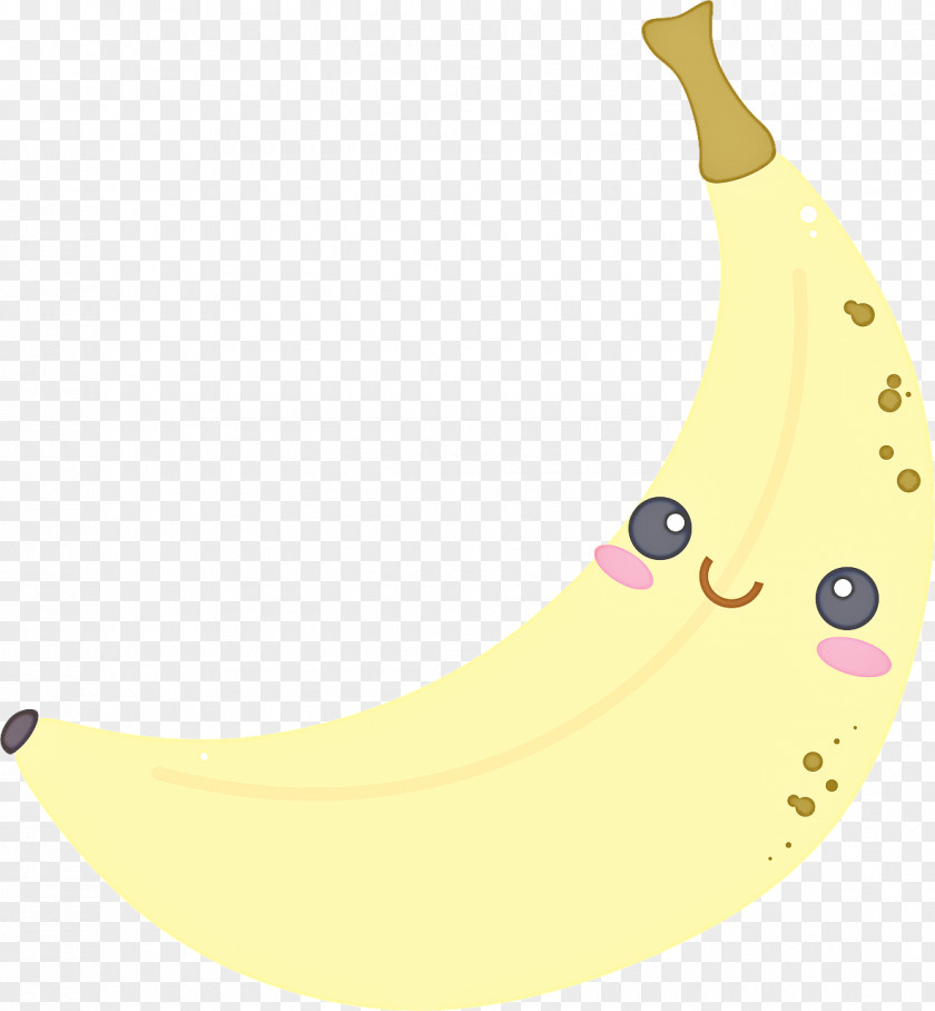 Plant Fruit Banana Family Yellow Cartoon PNG