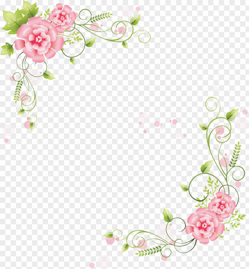 Ranunculus Flower Borders And Frames Clip Art Floral Design PNG