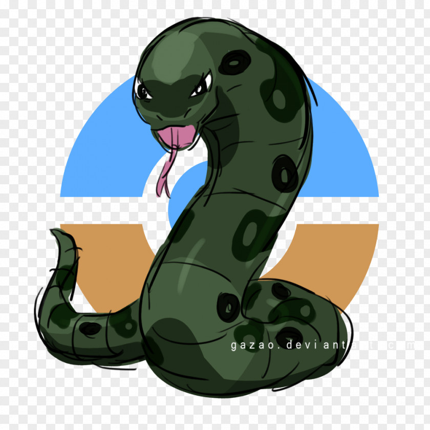 A And Arbok Reptile Character Fiction Clip Art PNG