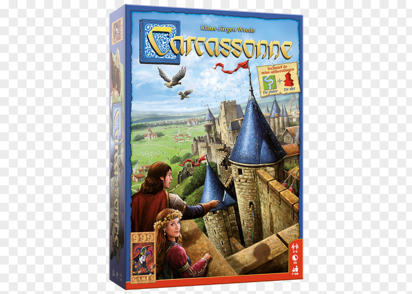 Carcassonne Board Game 999 Games Expansion Pack PNG