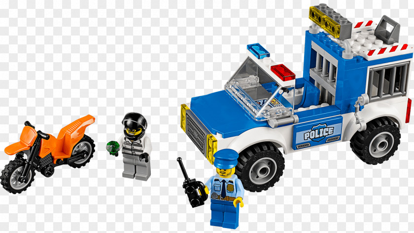 Police Lego City Truck Juniors PNG