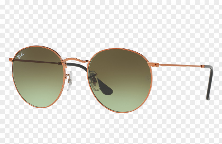 Ray Ban Ray-Ban Round Metal Aviator Sunglasses Large II PNG