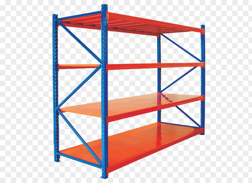 Shelf Pallet Racking Slotted Angle Manufacturing Industrial Style PNG