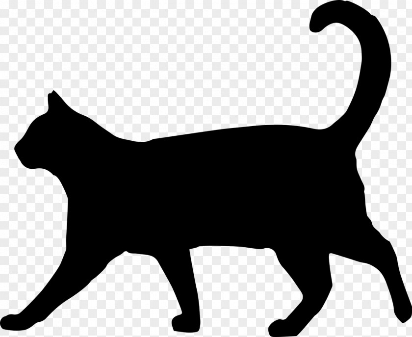 Silhouette Royalty-free Cat Clip Art PNG