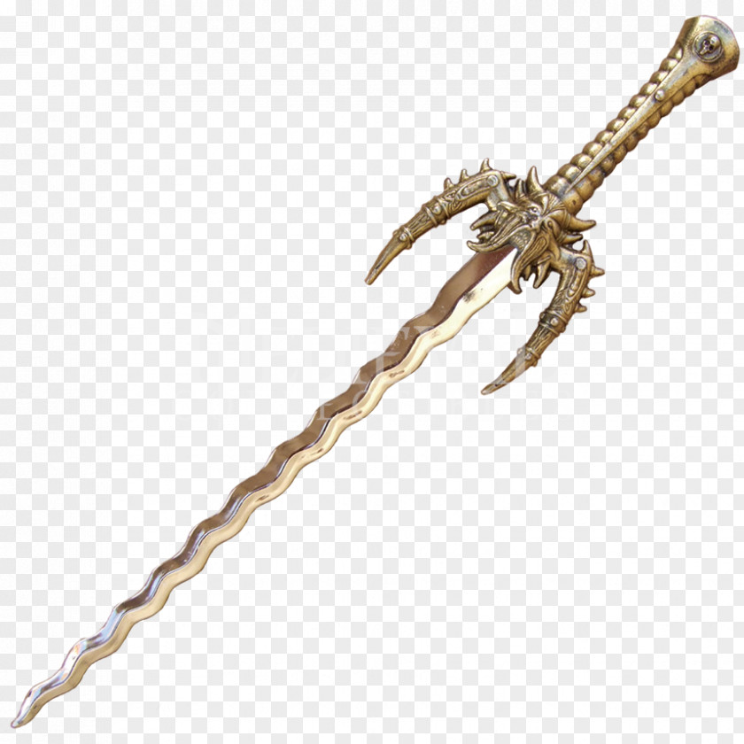 Sword Paper Knife Letter Claymore Scabbard PNG