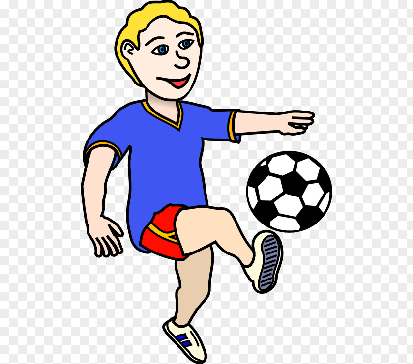 Boy Playing Cliparts Football Player Child Clip Art PNG