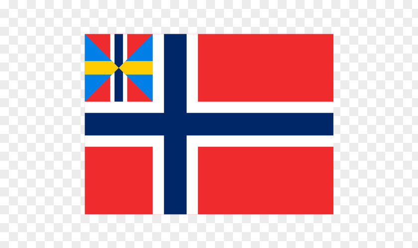 Flag Union Between Sweden And Norway Of PNG