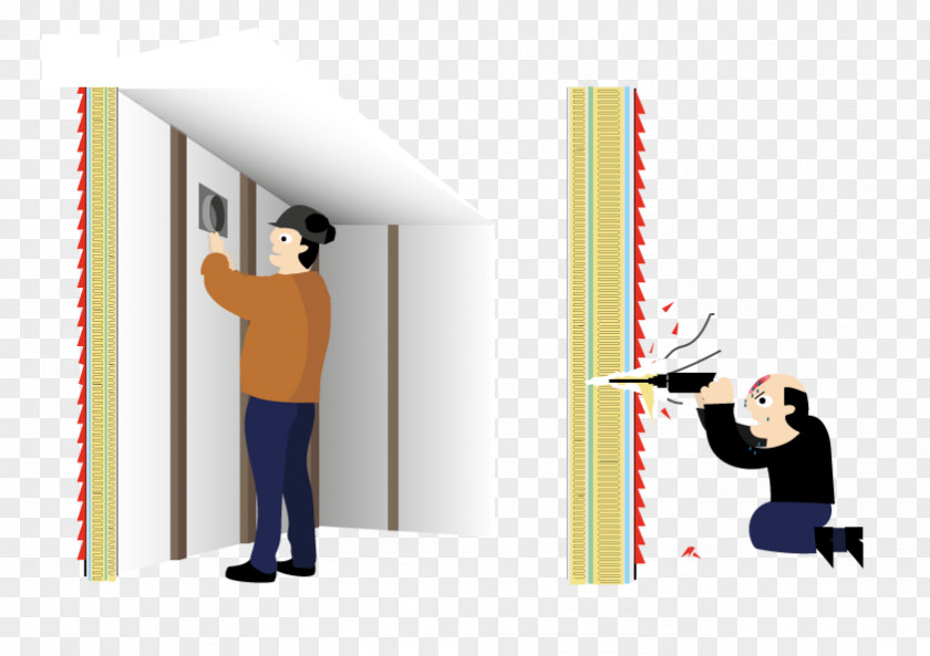 House Electrical Cable Wall Window Power PNG