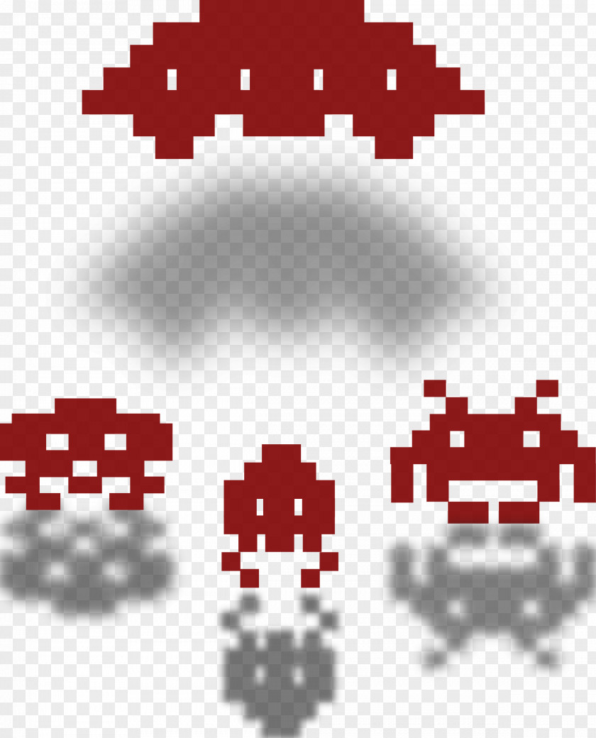 Space Invaders Retrogaming Arcade Game Clip Art PNG