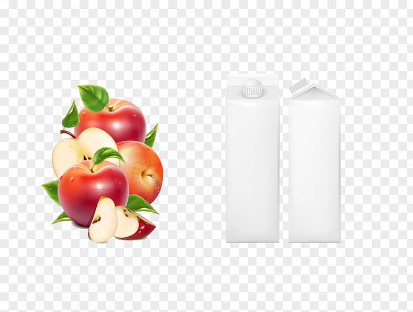 Apple And Beverage Orange Juice Packaging Labeling PNG