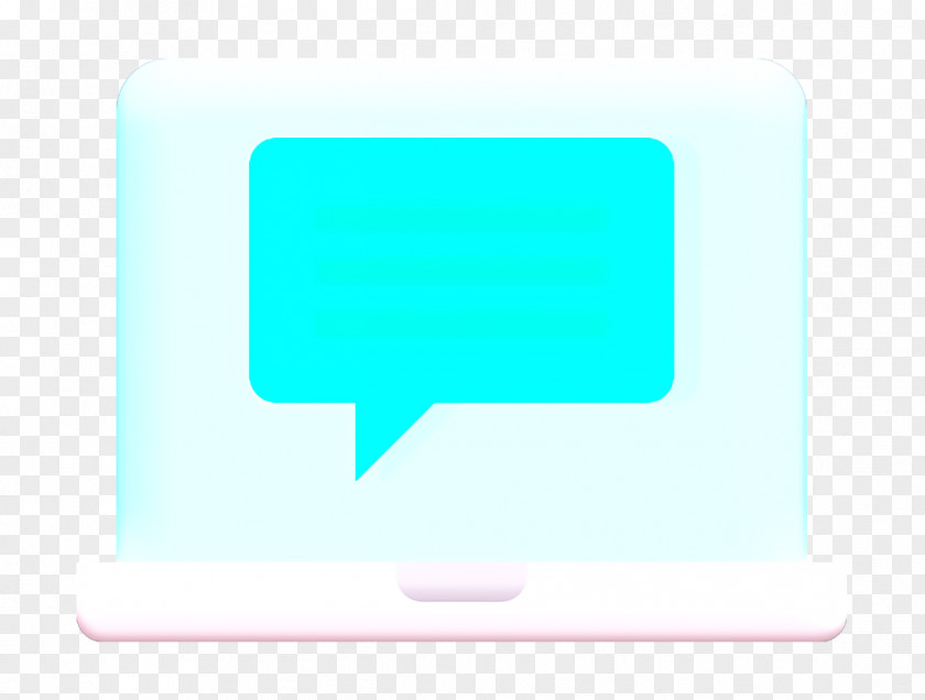 Contact And Message Icon Webinar Laptop PNG