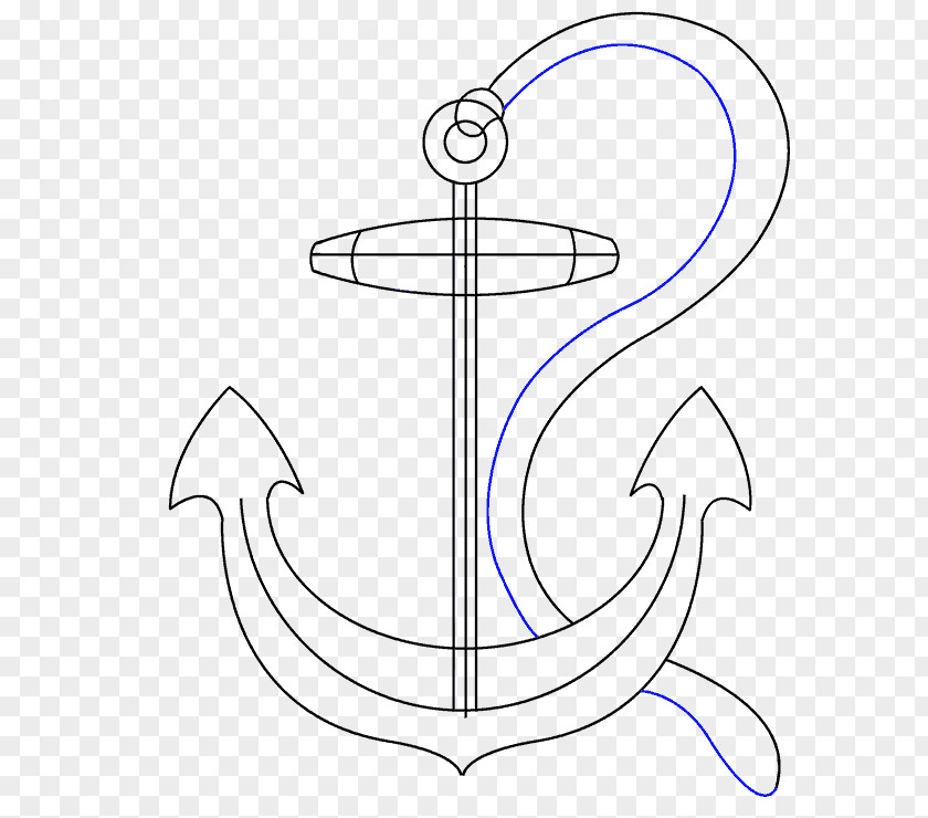 Hand Drawn Anchor Drawing Painting How-to Sketch PNG