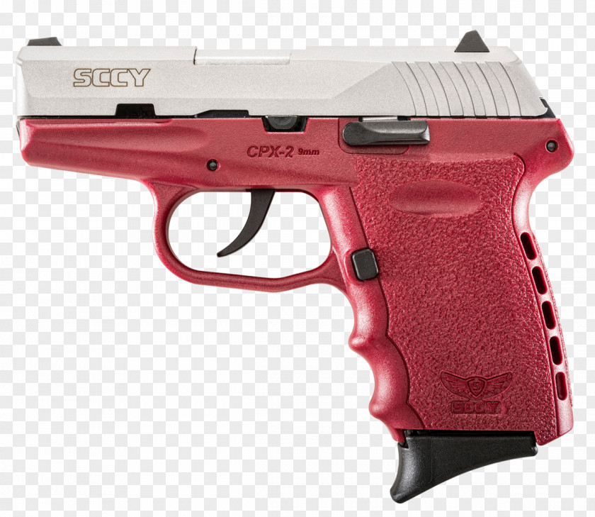 Handgun SCCY CPX-1 9×19mm Parabellum Semi-automatic Pistol Firearm PNG