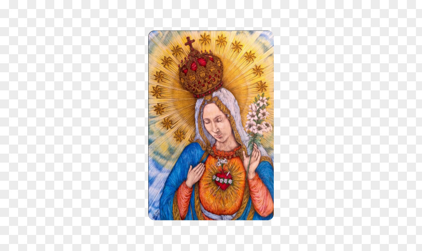 Painting Drawing Paper Immaculate Heart Of Mary PNG
