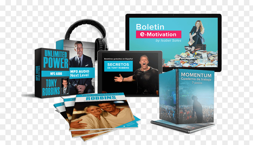 Tony Robbins Coaching Gift Web Page Download Blog PNG