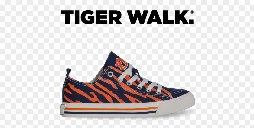 Watercolor-tiger Sneakers Skate Shoe Auburn Texas Tech University PNG
