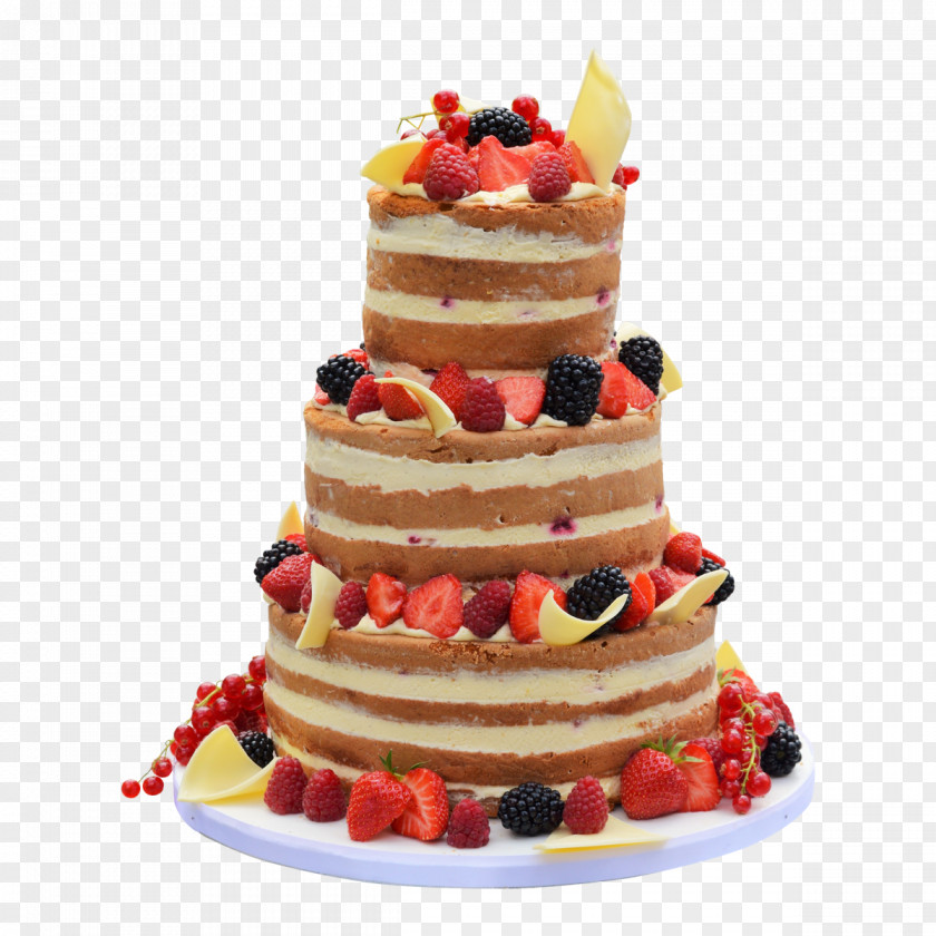Wedding Cake Fruitcake Torte Buttercream PNG
