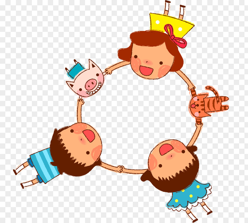 Children Playing Child Cartoon Illustration PNG