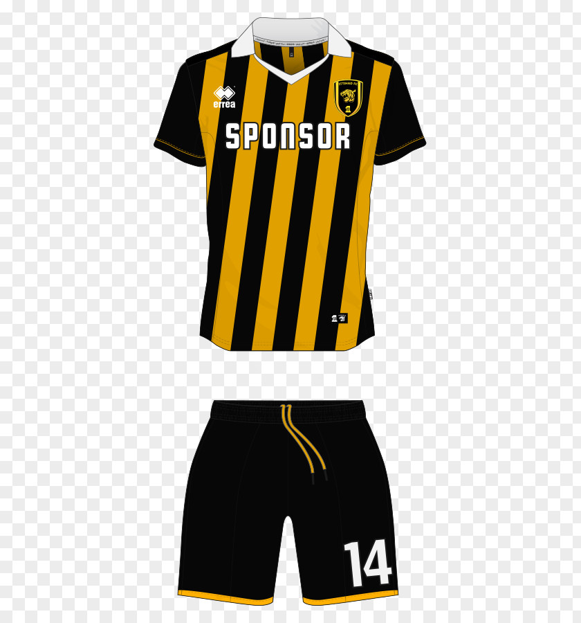 Football Al-Ittihad Club Sports Fan Jersey Saudi Professional League Kit PNG