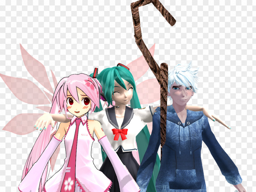 Hatsune Miku Jack Frost Jamie Bennett Crypton Future Media MikuMikuDance PNG