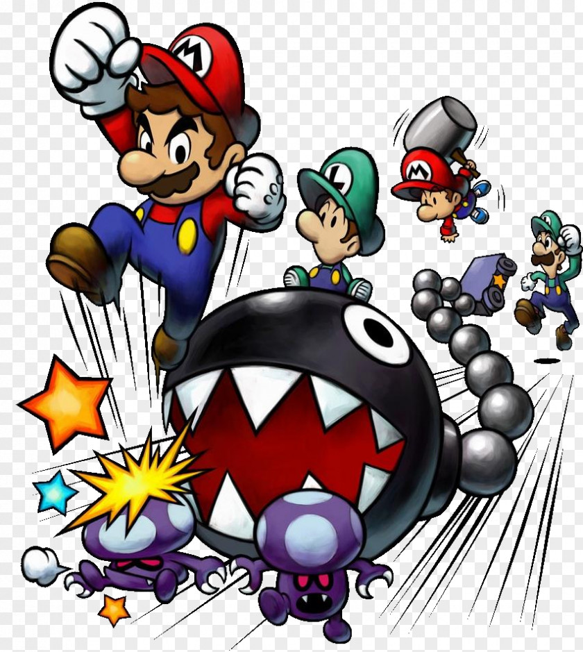 Mario & Luigi: Partners In Time Superstar Saga Bowser's Inside Story PNG