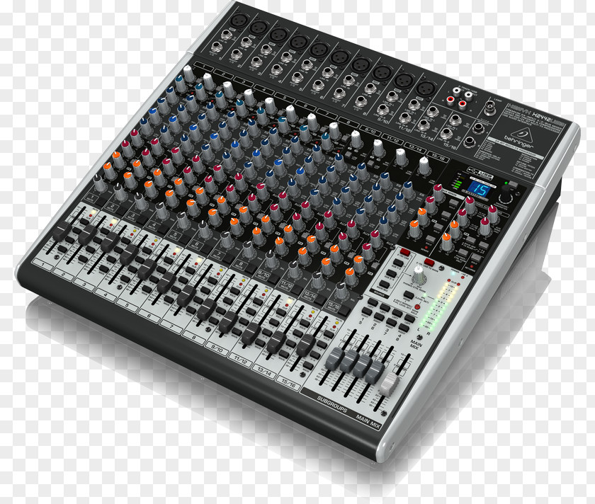 Mixer Microphone Audio Mixers Behringer USB PNG