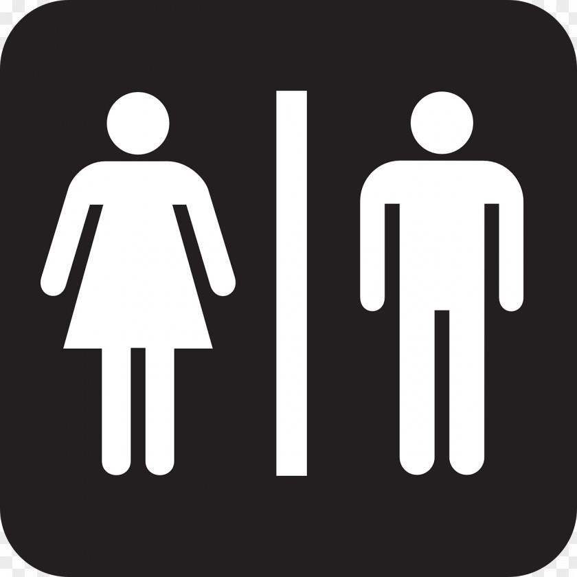 Pictures Of Man And Woman Unisex Public Toilet Bathroom Clip Art PNG